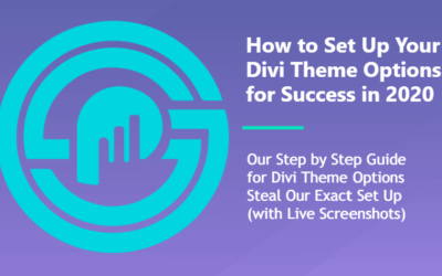 Basic Divi Theme Options Walkthrough: Steal Our Exact Settings & Set Your Site Up for Success